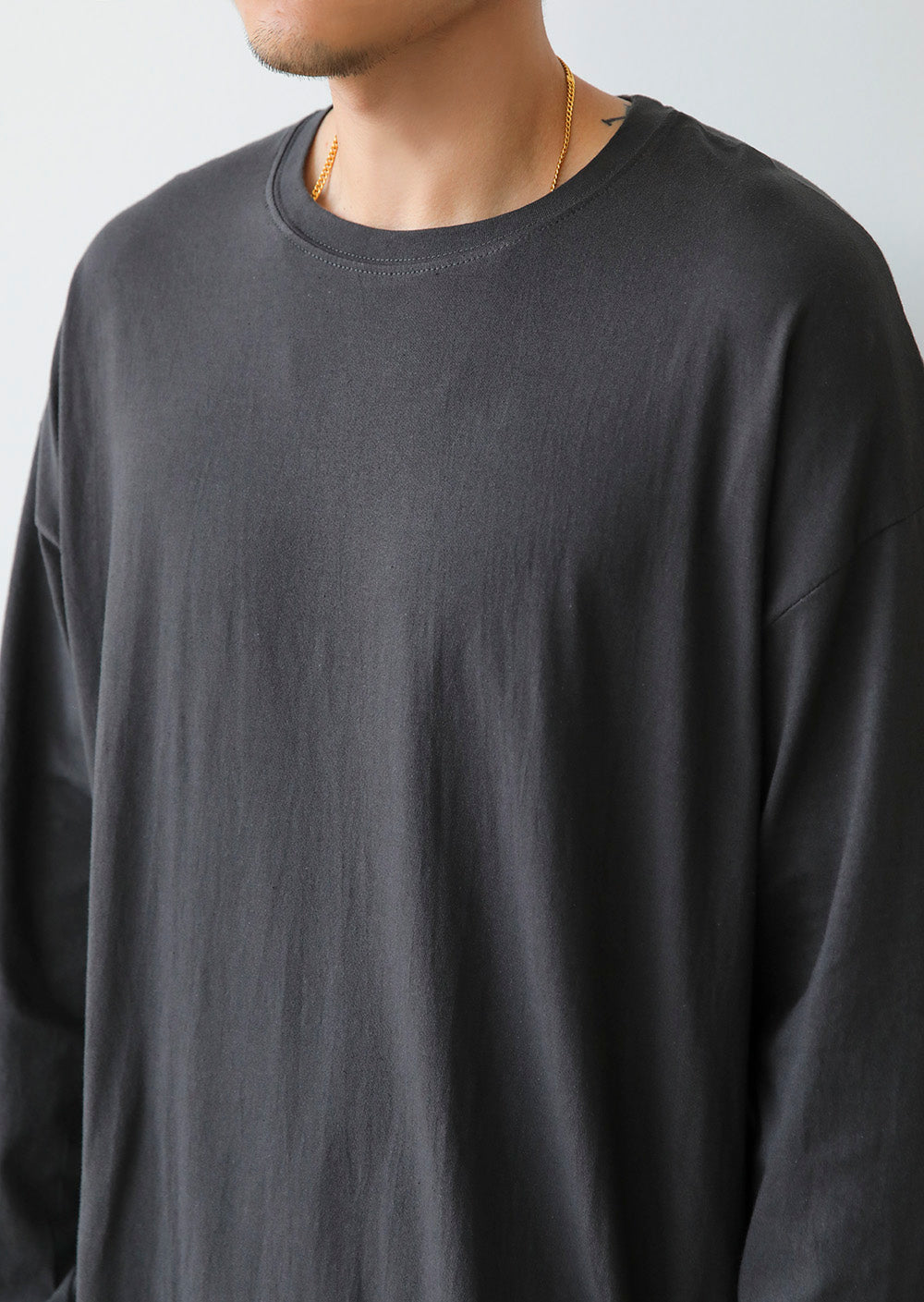 LOOSE LONG SLEEVE TEE (MULTIPLE COLORS)