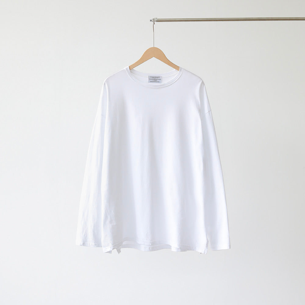 LOOSE LONG SLEEVE TEE (MULTIPLE COLORS)