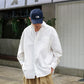 OVERSIZE POCKET SHIRTS (BLACK/CREAM)