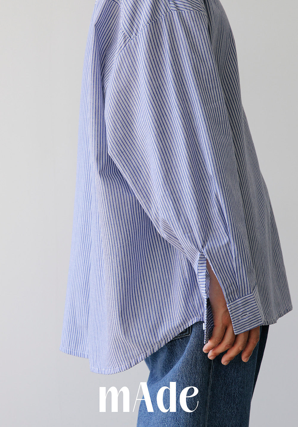 OVERSIZE STRIPE SHIRTS (MULTIPLE COLORS)