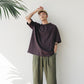 WIDE FIT PANTS (KHAKI COLOR)