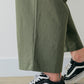 WIDE FIT PANTS (KHAKI COLOR)