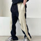 CUT LINE PANTS (BEIGE COLOR)