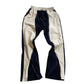 CUT LINE PANTS (BEIGE COLOR)