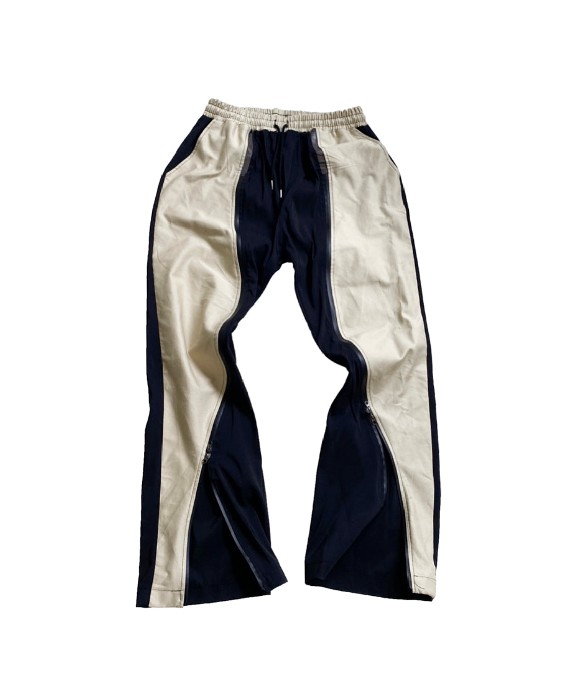 CUT LINE PANTS (BEIGE COLOR)