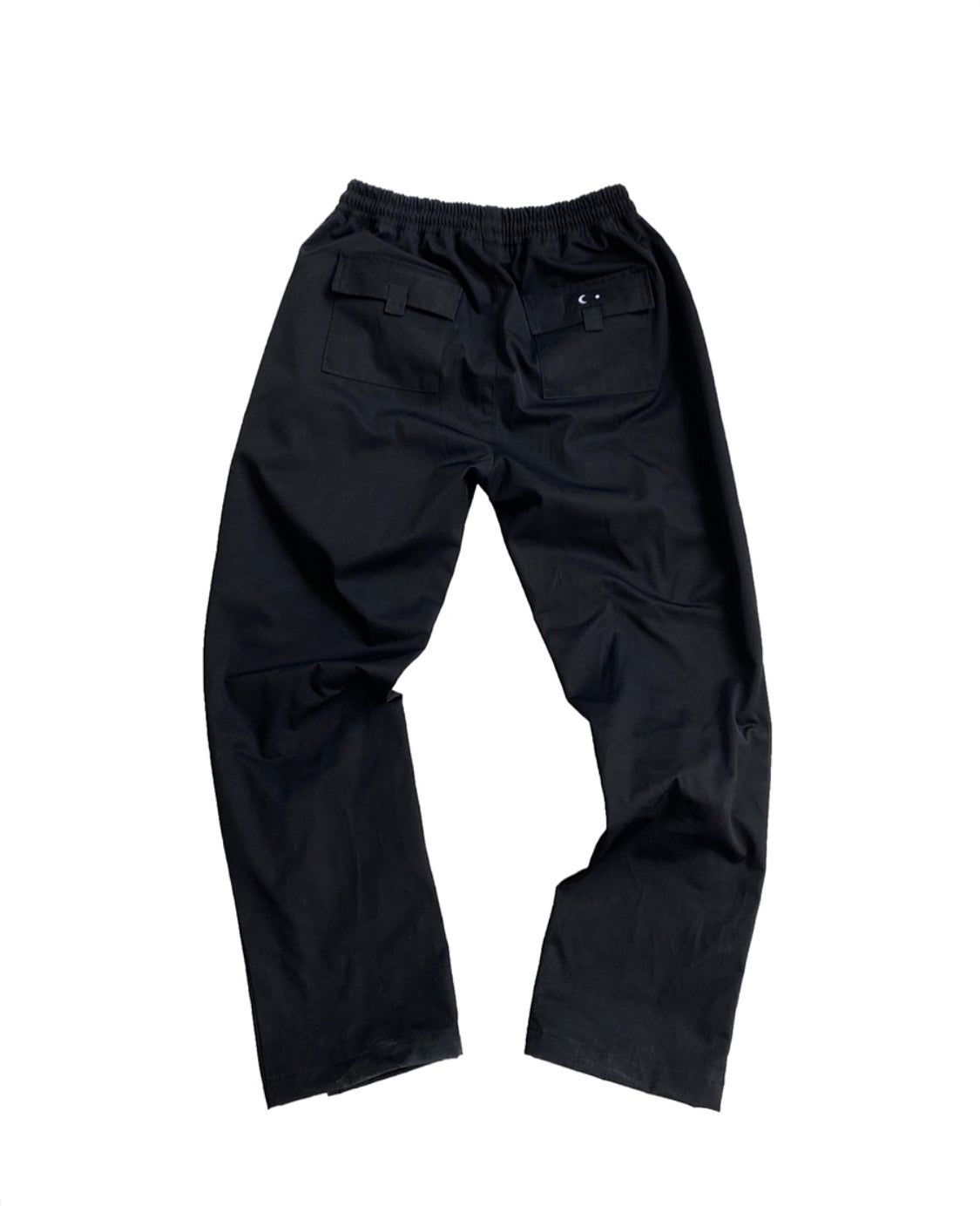 CUT LINE PANTS (BLACK COLOR)