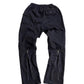 TWO ZIPPER LONG PANTS (BLACK)