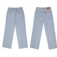 WIDE DENIM JEANS (LIGHT BLUE)