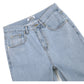 WIDE DENIM JEANS (LIGHT BLUE)