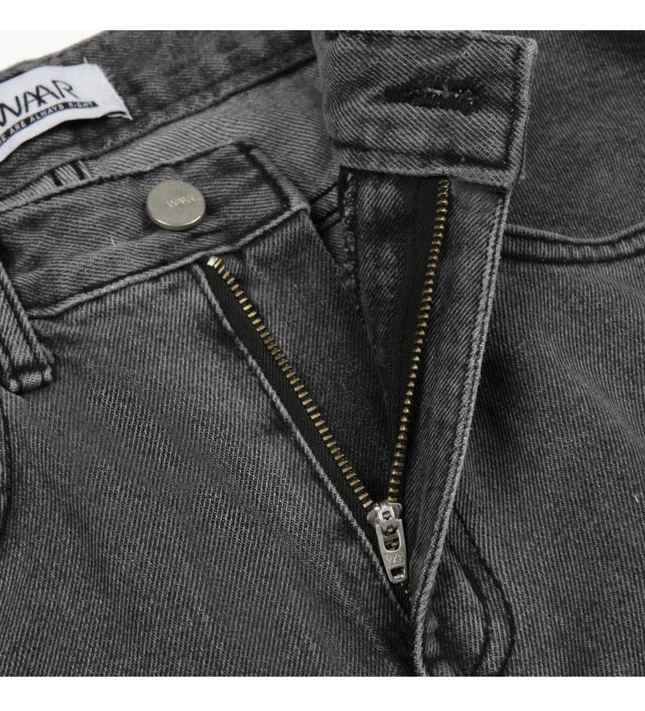 WIDE DENIM JEANS (GREY COLOR)